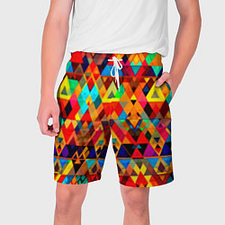 Мужские шорты Абстрактный разноцветный