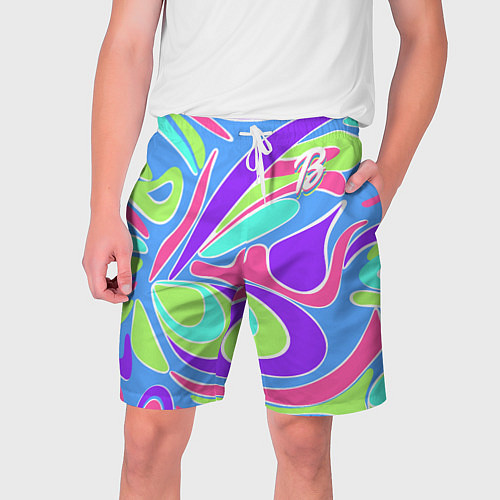 Мужские шорты Костюм Barbie Totally Ultra Hair brunette / 3D-принт – фото 1