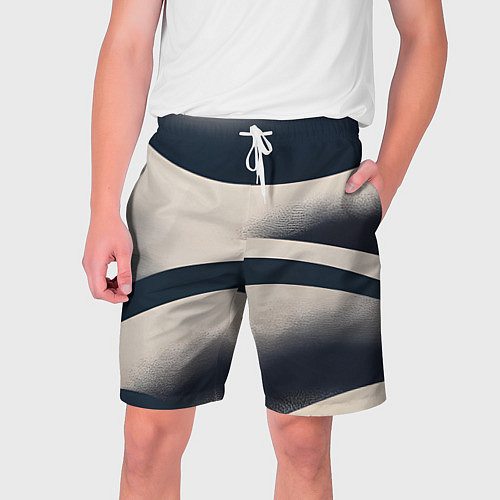 Мужские шорты Абстрактный принт - нейросеть / 3D-принт – фото 1