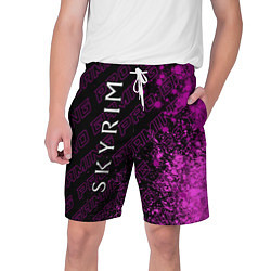 Шорты на шнурке мужские Skyrim pro gaming: по-вертикали, цвет: 3D-принт