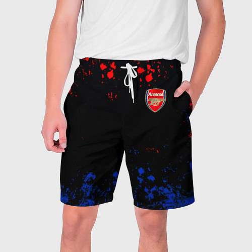 Мужские шорты Арсенал Лондон краски / 3D-принт – фото 1