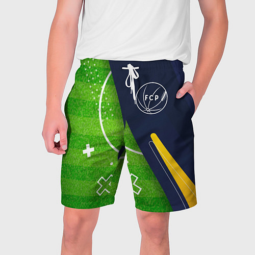 Мужские шорты Porto football field / 3D-принт – фото 1