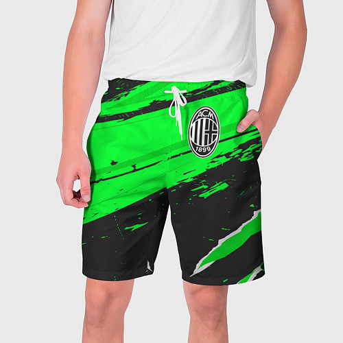 Мужские шорты AC Milan sport green / 3D-принт – фото 1