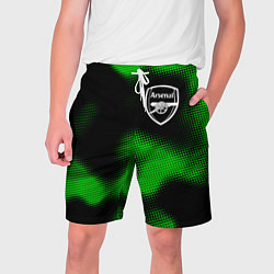 Шорты на шнурке мужские Arsenal sport halftone, цвет: 3D-принт