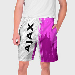 Мужские шорты Ajax pro football по-вертикали
