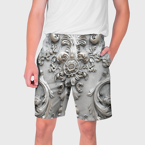 Мужские шорты Объемный орнамент / 3D-принт – фото 1