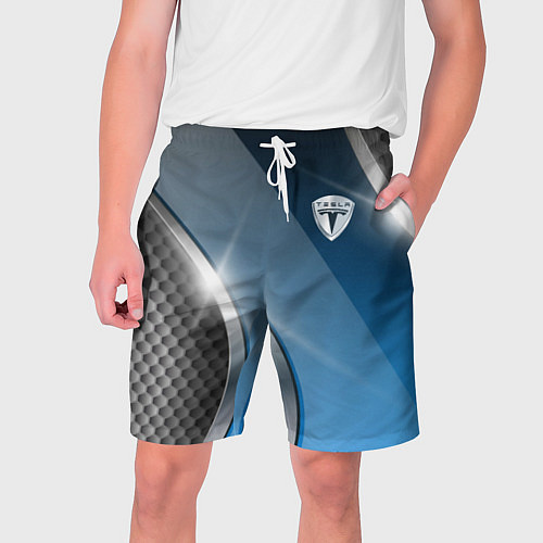 Мужские шорты Tesla carbon steel / 3D-принт – фото 1