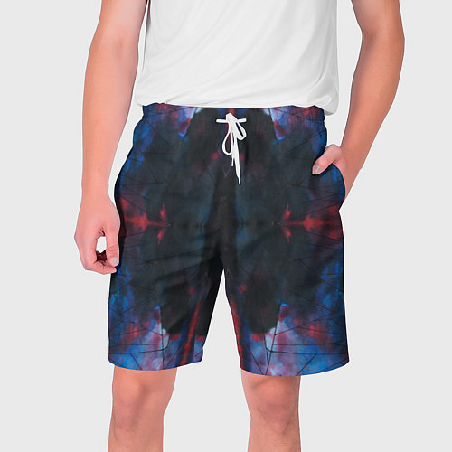 Мужские шорты Космическая паутина / 3D-принт – фото 1