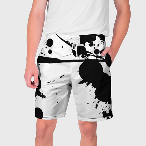 Мужские шорты Art blots - vanguard / 3D-принт – фото 1