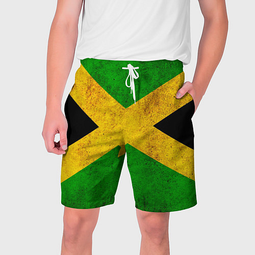 Мужские шорты Jamaica flag / 3D-принт – фото 1