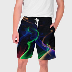 Мужские шорты Color blue green red