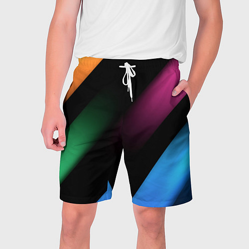 Мужские шорты Multicoloured / 3D-принт – фото 1