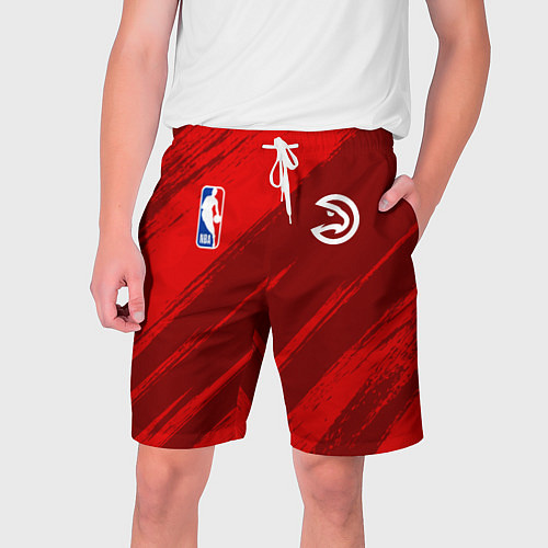 Мужские шорты Атланта Хокс баскетбол / 3D-принт – фото 1