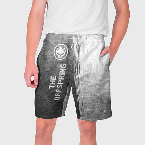 Мужские шорты The Offspring - grey gradient по-вертикали / 3D-принт – фото 1