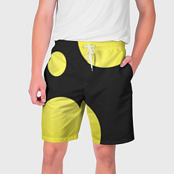 Мужские шорты Лава лампа макро баланс абстракция