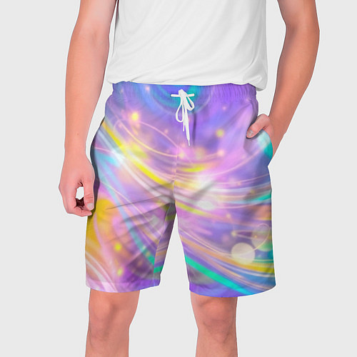 Мужские шорты Волшебный мистический космос / 3D-принт – фото 1