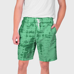 Шорты на шнурке мужские Текстура с потертостями, цвет: 3D-принт