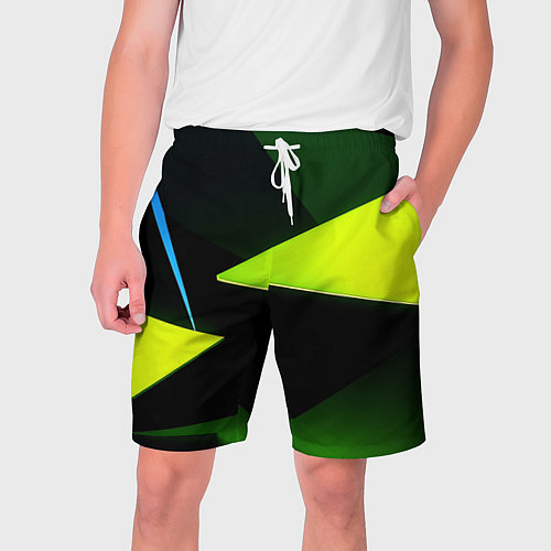 Мужские шорты Geometric shapes / 3D-принт – фото 1