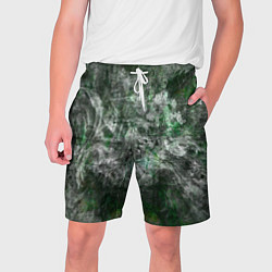 Шорты на шнурке мужские Абстракция - acid boom, цвет: 3D-принт