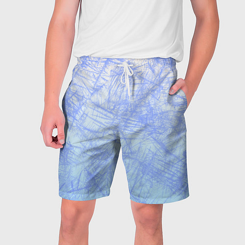 Мужские шорты В инее / 3D-принт – фото 1