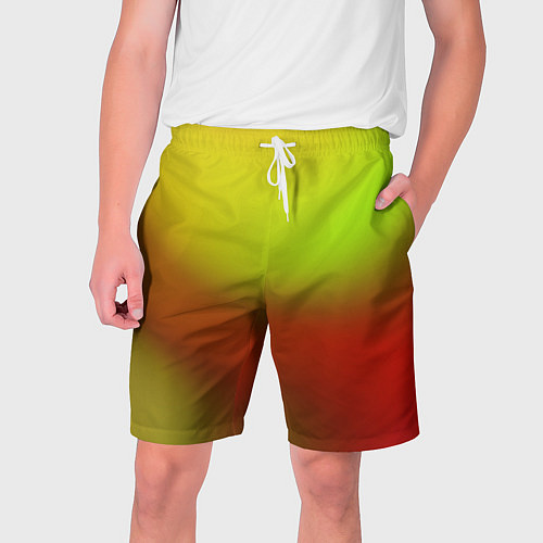 Мужские шорты Color multicolored gradient / 3D-принт – фото 1