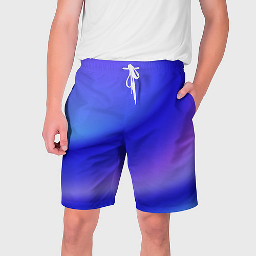 Мужские шорты The color is multicolored / 3D-принт – фото 1