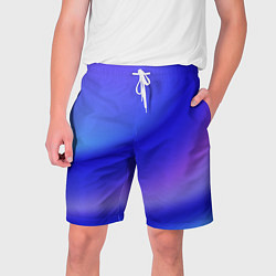 Шорты на шнурке мужские The color is multicolored, цвет: 3D-принт