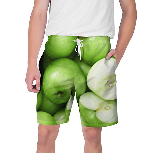 Мужские шорты Яблочная / 3D-принт – фото 1