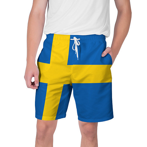 Мужские шорты Швеция / 3D-принт – фото 1
