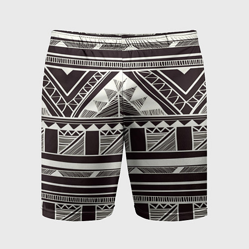 Мужские спортивные шорты Etno pattern / 3D-принт – фото 1