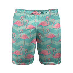 Мужские спортивные шорты Flamingo Pattern