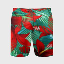 Мужские спортивные шорты Red Flower
