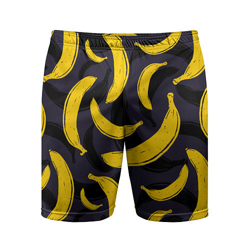 Мужские спортивные шорты Бананы / 3D-принт – фото 1