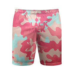 Шорты спортивные мужские Black Milk: pink, цвет: 3D-принт