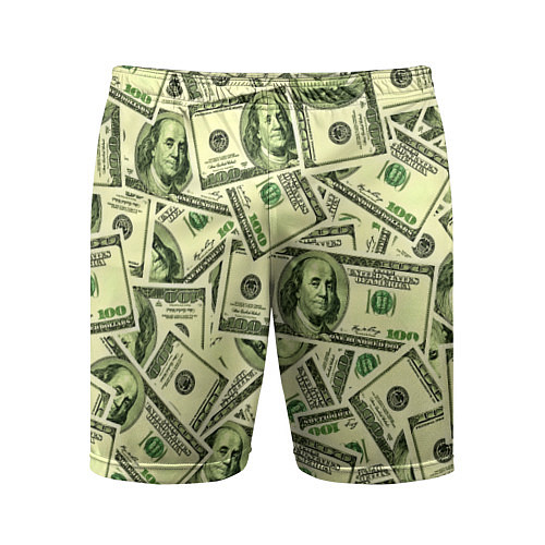 Мужские спортивные шорты Benjamin Franklin / 3D-принт – фото 1