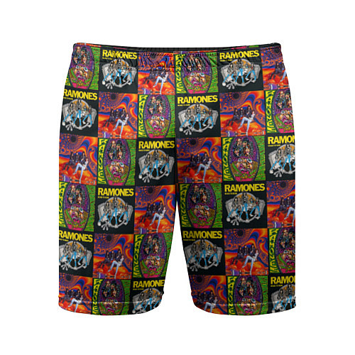 Мужские спортивные шорты Ramones / 3D-принт – фото 1