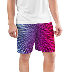 Шорты спортивные мужские Плетение, цвет: 3D-принт — фото 2