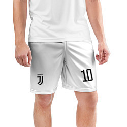 Шорты спортивные мужские Juventus FC: Dybala Home 17/18, цвет: 3D-принт — фото 2