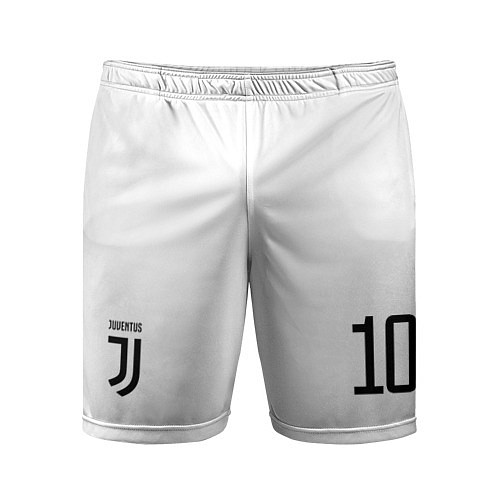 Мужские спортивные шорты Juventus FC: Dybala Home 17/18 / 3D-принт – фото 1