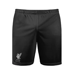 Шорты спортивные мужские Liverpool FC: Away 17/18, цвет: 3D-принт
