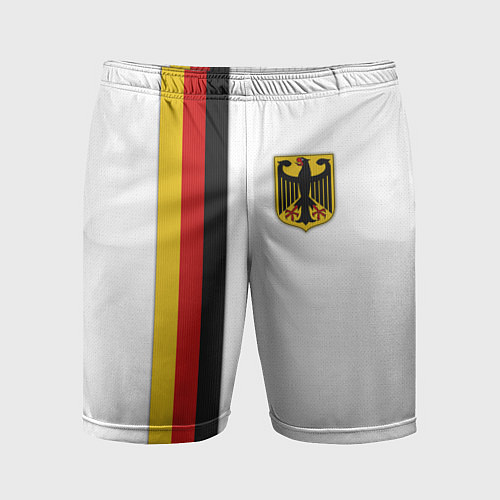 Мужские спортивные шорты I Love Germany / 3D-принт – фото 1