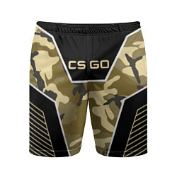 Мужские спортивные шорты CS:GO Khaki Camo