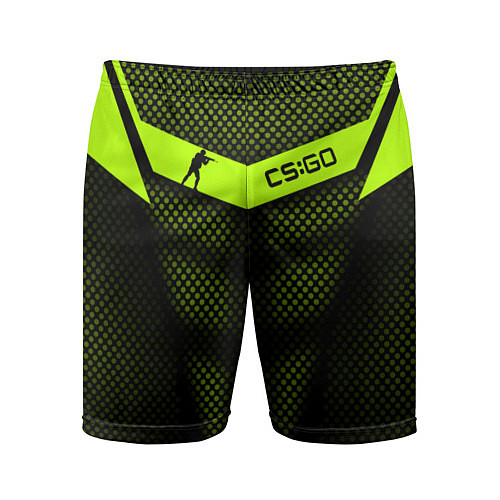 Мужские спортивные шорты CS:GO Carbon Form / 3D-принт – фото 1