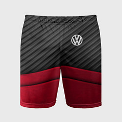 Мужские спортивные шорты Volkswagen: Red Carbon