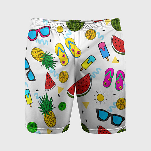 Мужские спортивные шорты Летний стиль / 3D-принт – фото 1