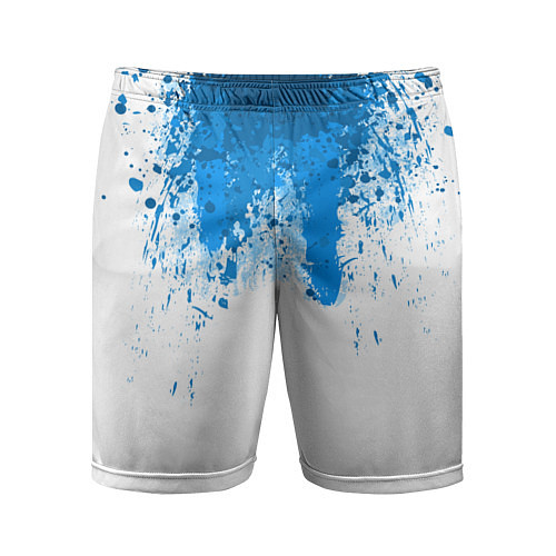 Мужские спортивные шорты Android Blood: White / 3D-принт – фото 1