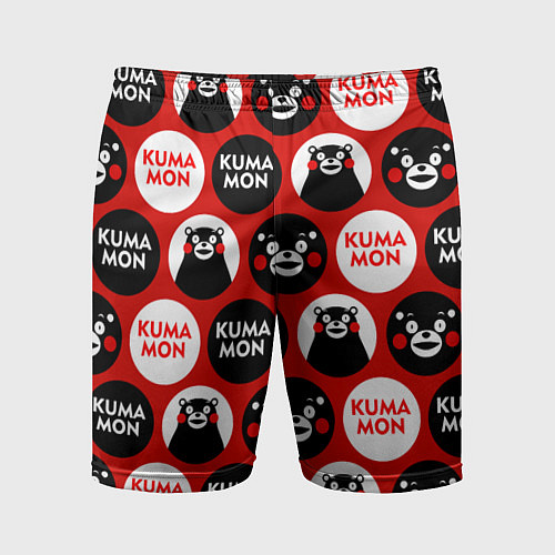 Мужские спортивные шорты Kumamon Pattern / 3D-принт – фото 1