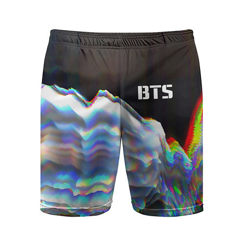 Мужские спортивные шорты BTS: Spectroscopy / 3D-принт – фото 1