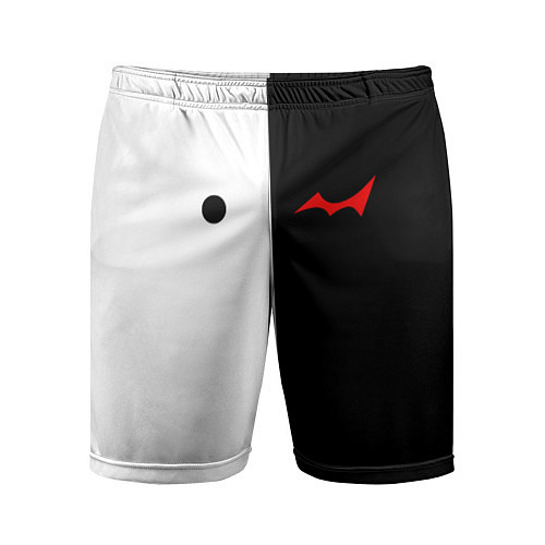 Мужские спортивные шорты MONOKUMA Eyes / 3D-принт – фото 1