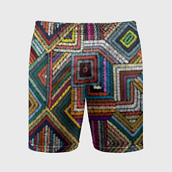 Мужские спортивные шорты Этнический ковровый орнамент